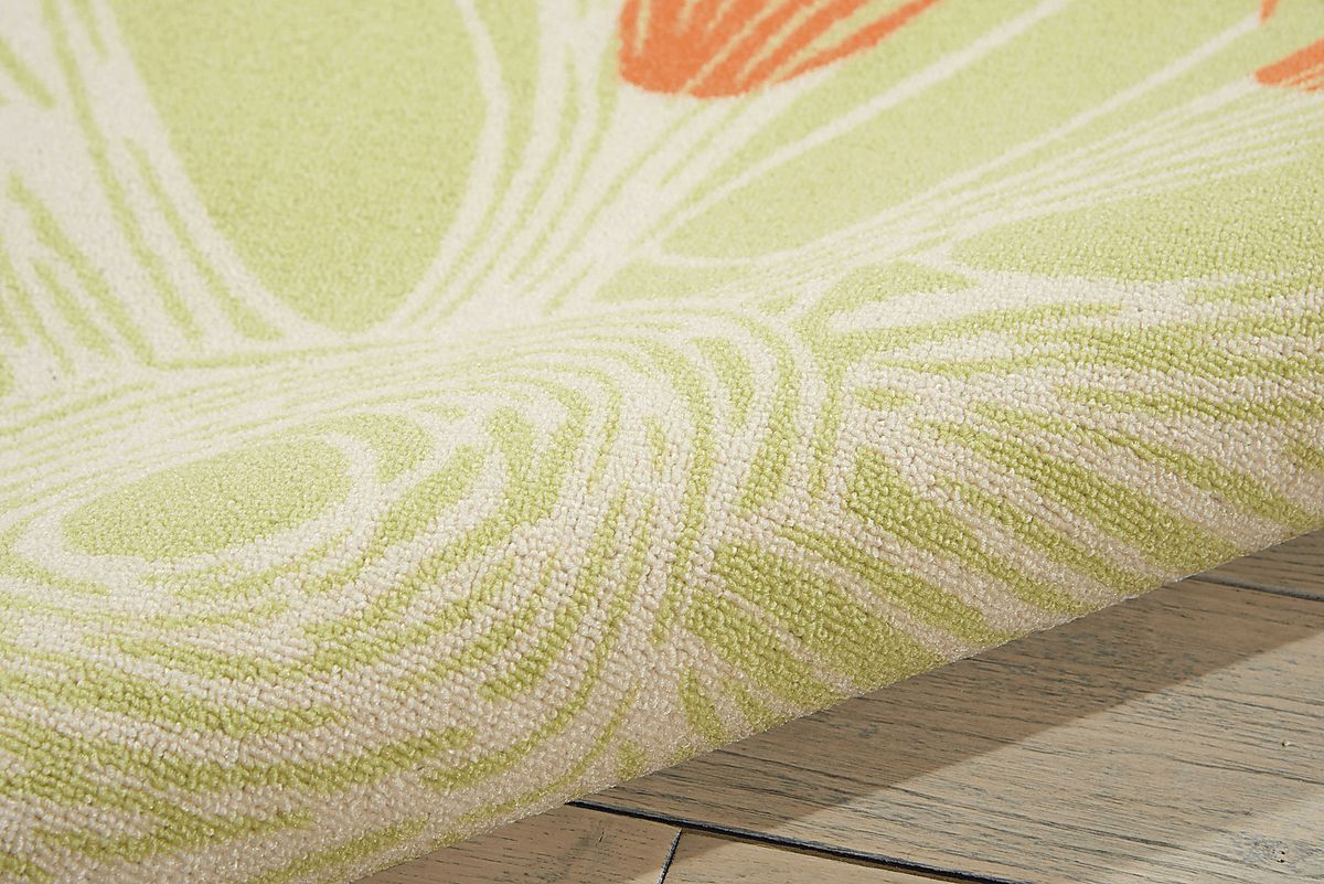 Bloomwood Multi Polyester Fabric Outdoor Rug | Rooms to Go