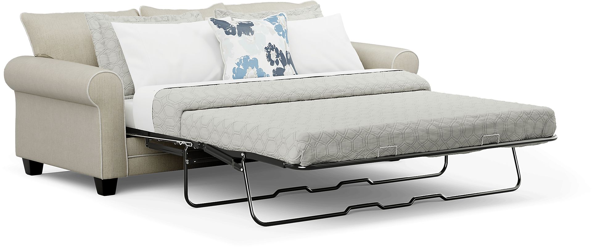 Blossom Fields Beige Gel Foam Sleeper - Image 2
