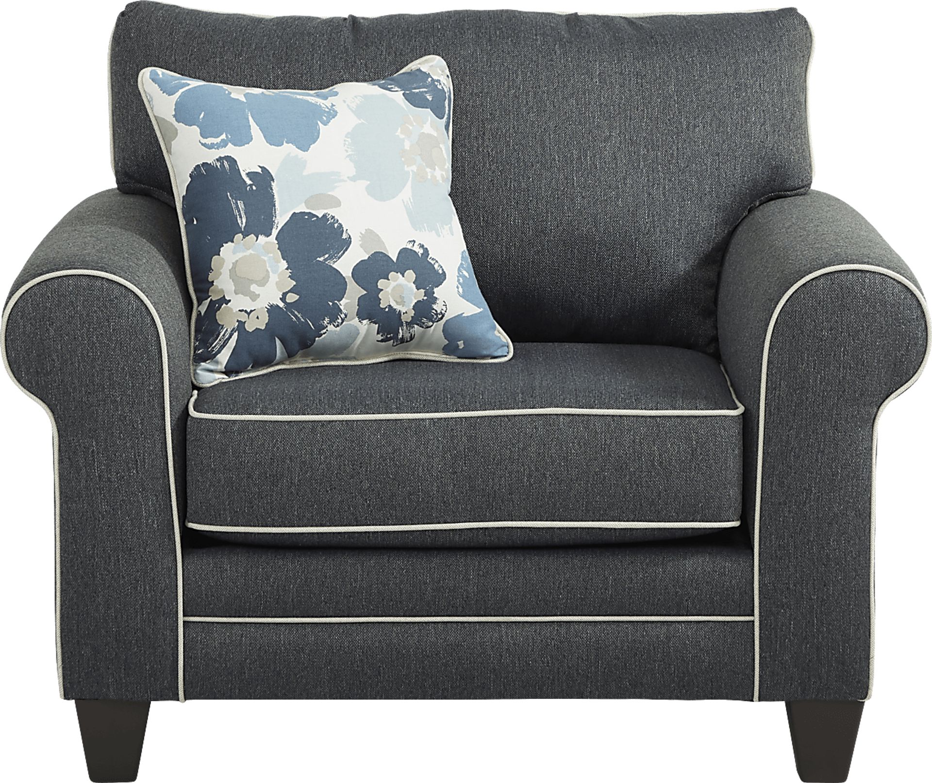 Blossom Fields Blue Chair - Image 2