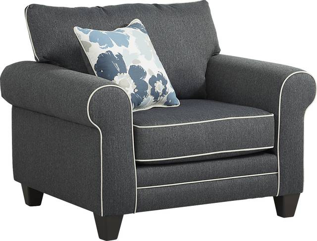 Blossom Fields Blue Chair - Thumbnail - Image 1