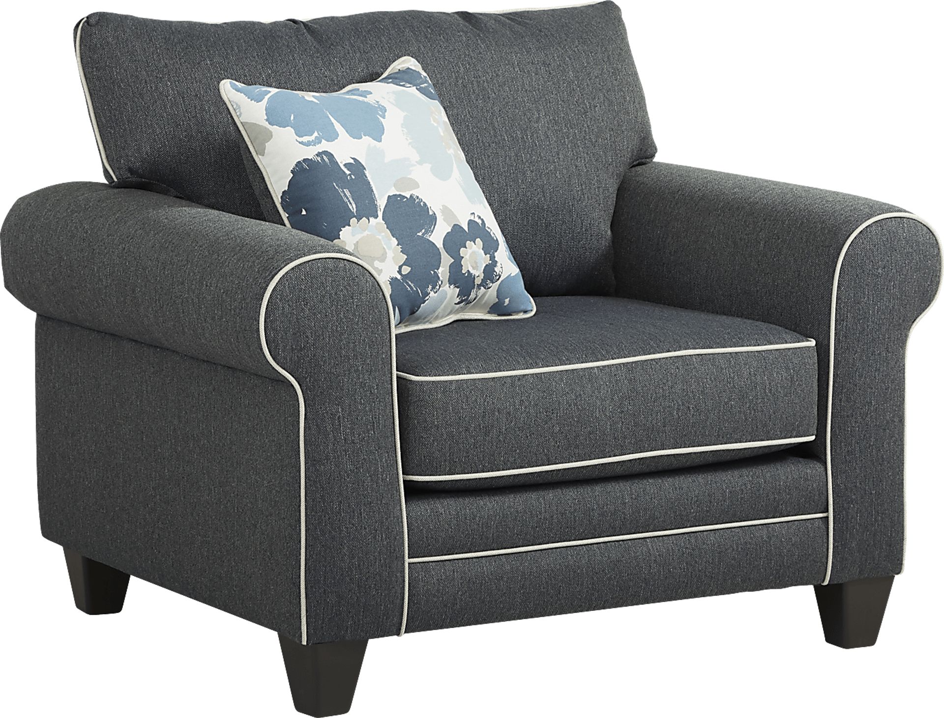 Blossom Fields Blue Chair - Image 1