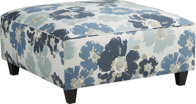 Blossom Fields Cocktail Ottoman - Thumbnail - Image 1
