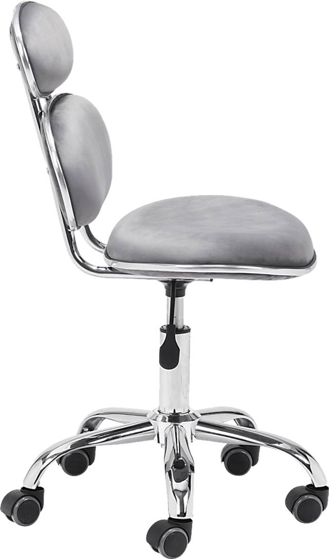 Blossomia Gray Office Chair - Thumbnail - Image 2