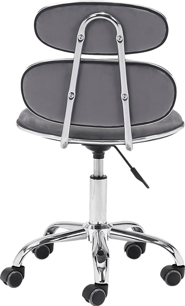 Blossomia Gray Office Chair - Thumbnail - Image 4