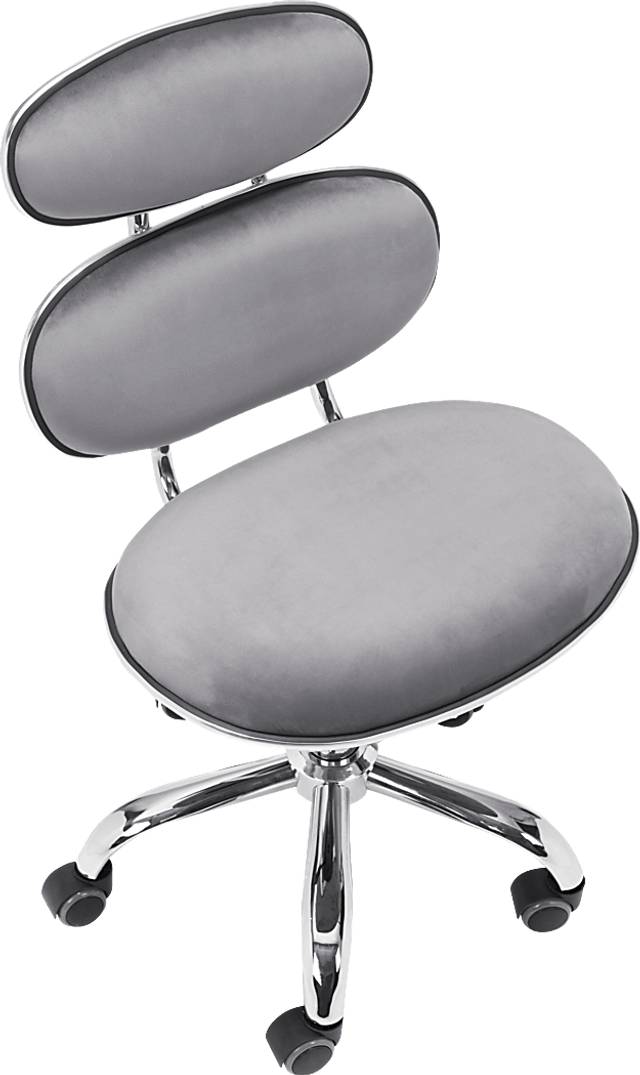 Blossomia Gray Office Chair - Thumbnail - Image 6