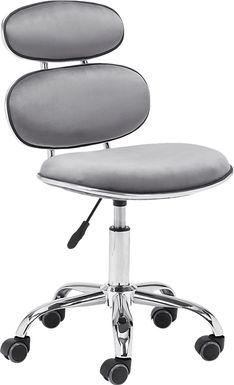 Blossomia Gray Office Chair