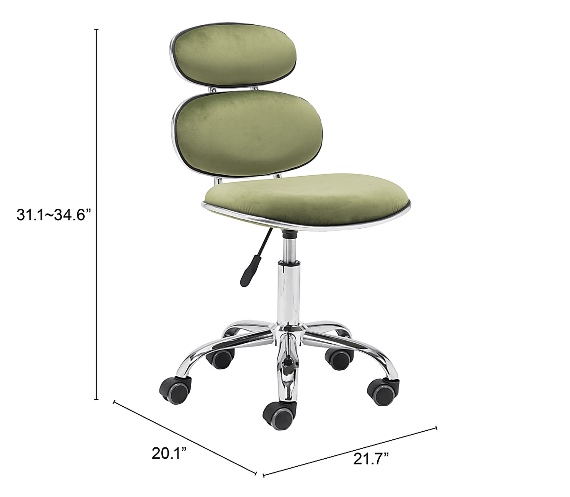 Blossomia Green Office Chair - Image 7
