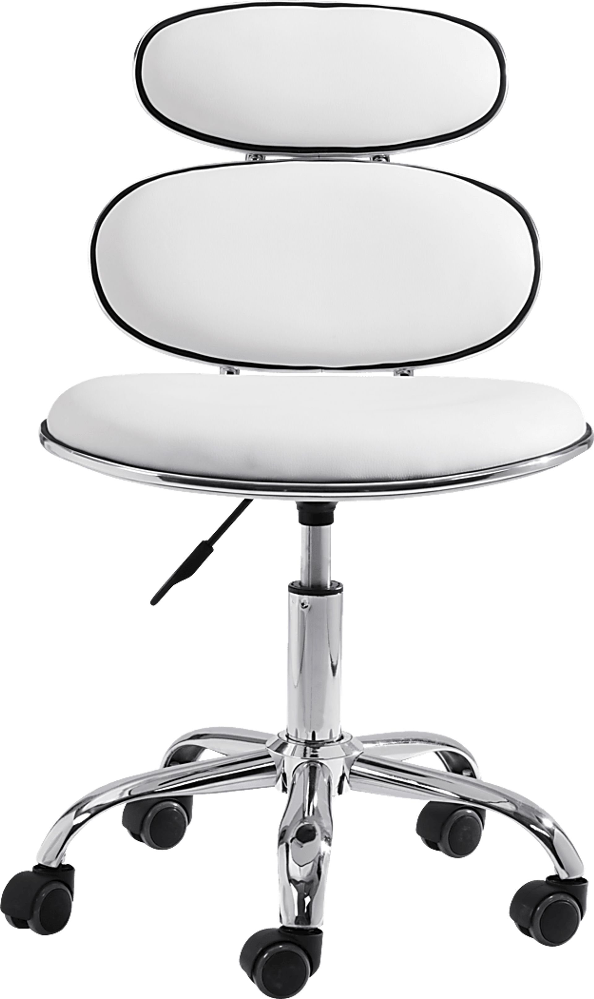 Blossomia White Office Chair - Image 3