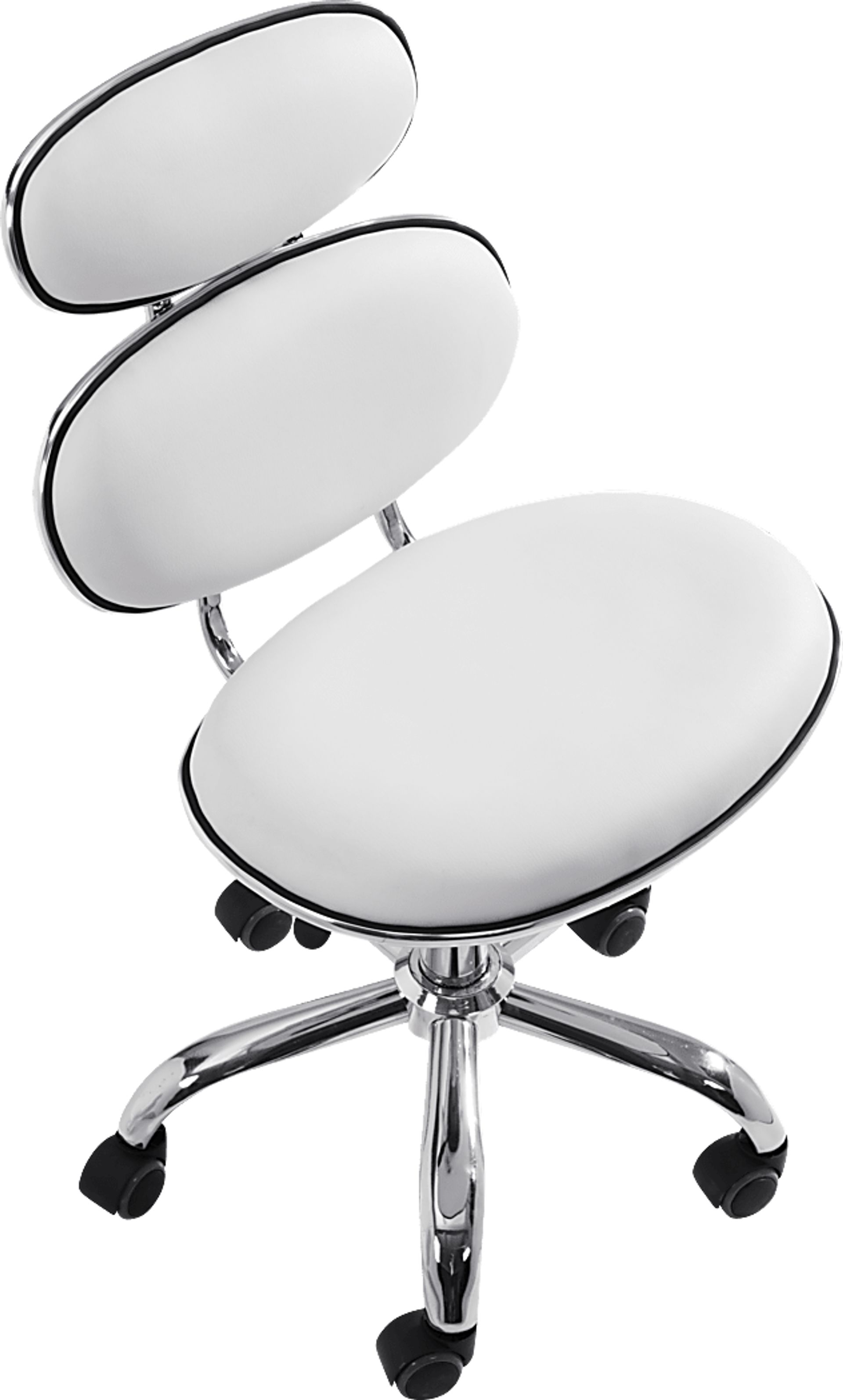 Blossomia White Office Chair - Image 6