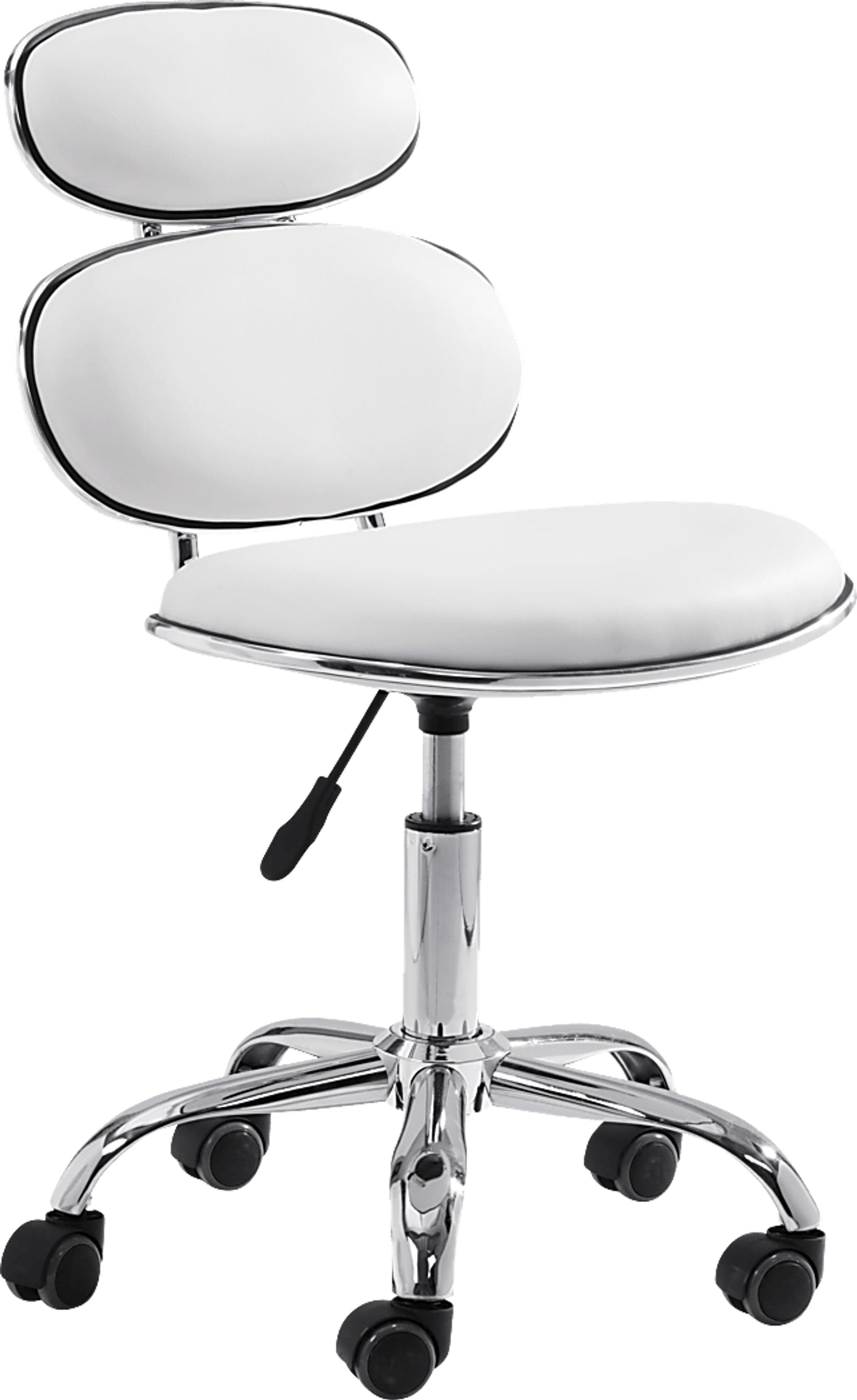 Blossomia White Office Chair - Image 1