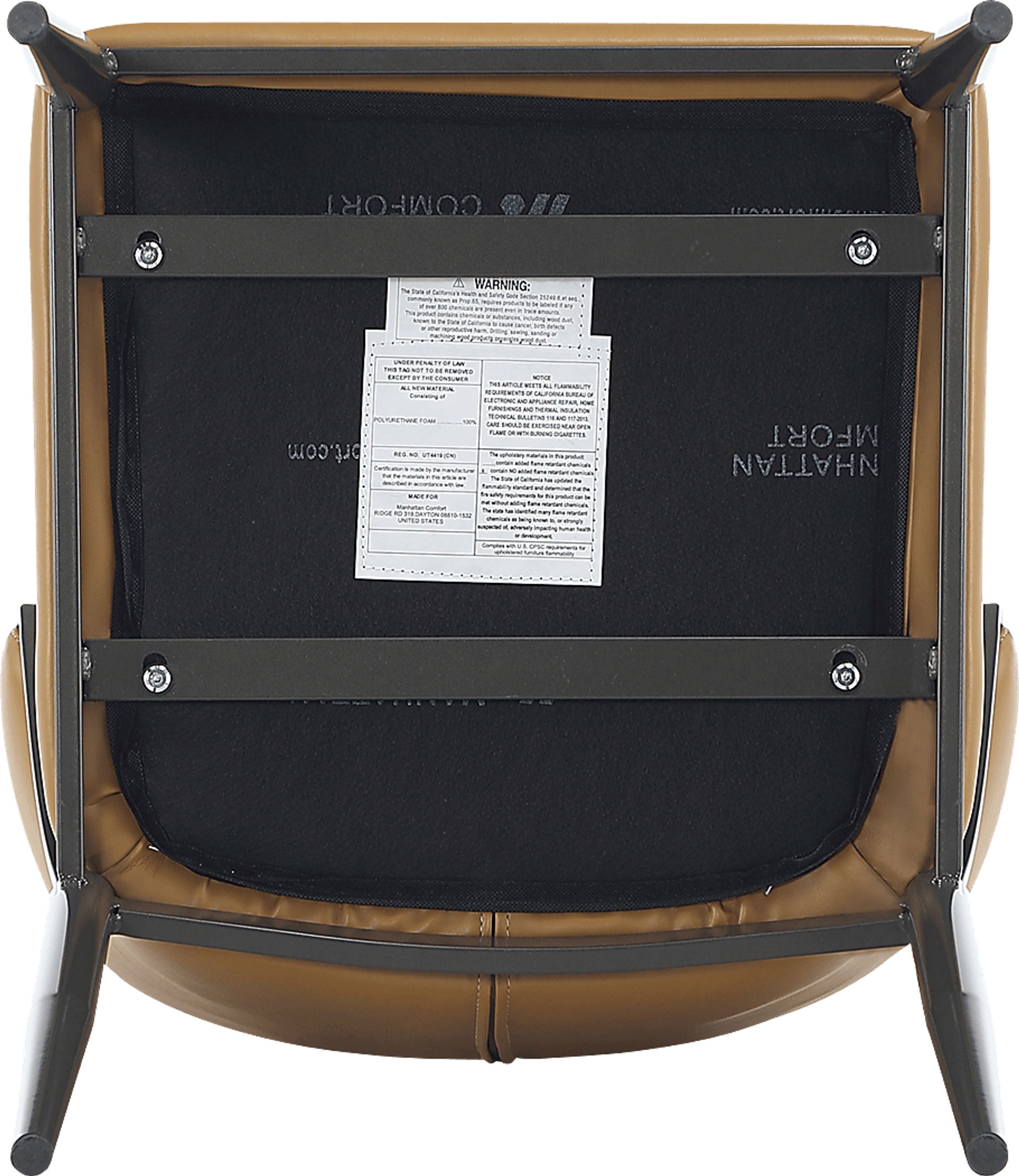 Blossompoint Camel Brown Dining Chair, Set of 2 - Image 5