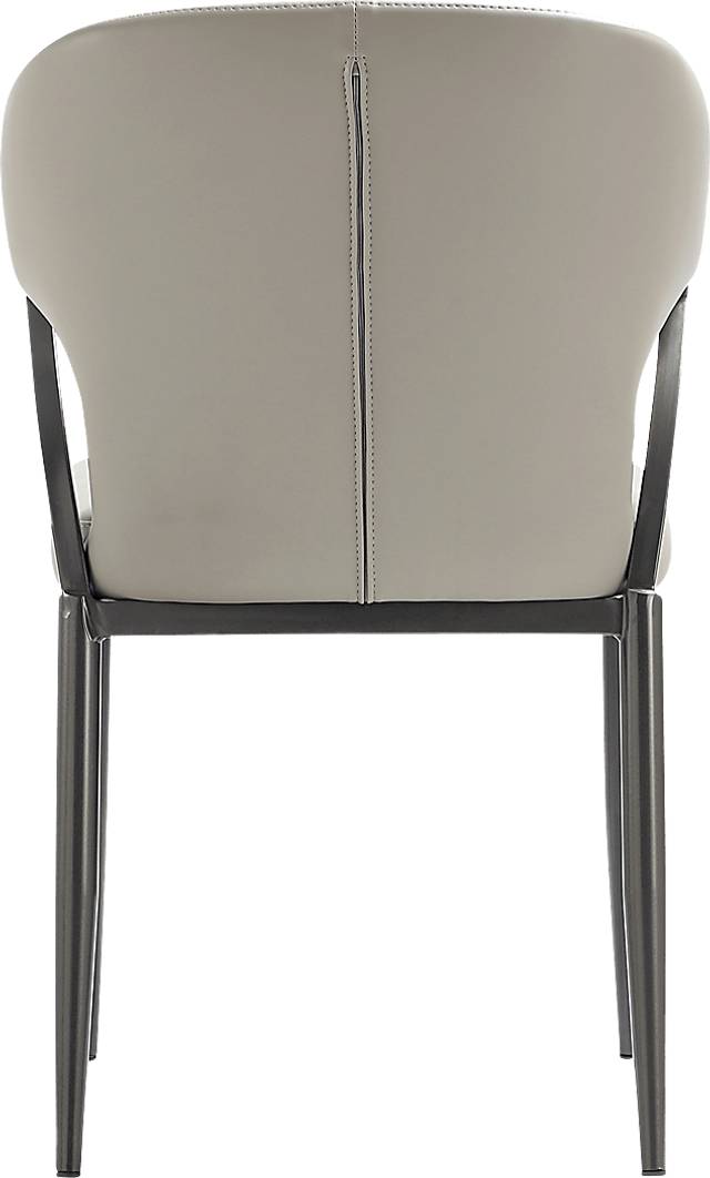 Blossompoint Light Gray Dining Chair, Set of 2 - Thumbnail - Image 4