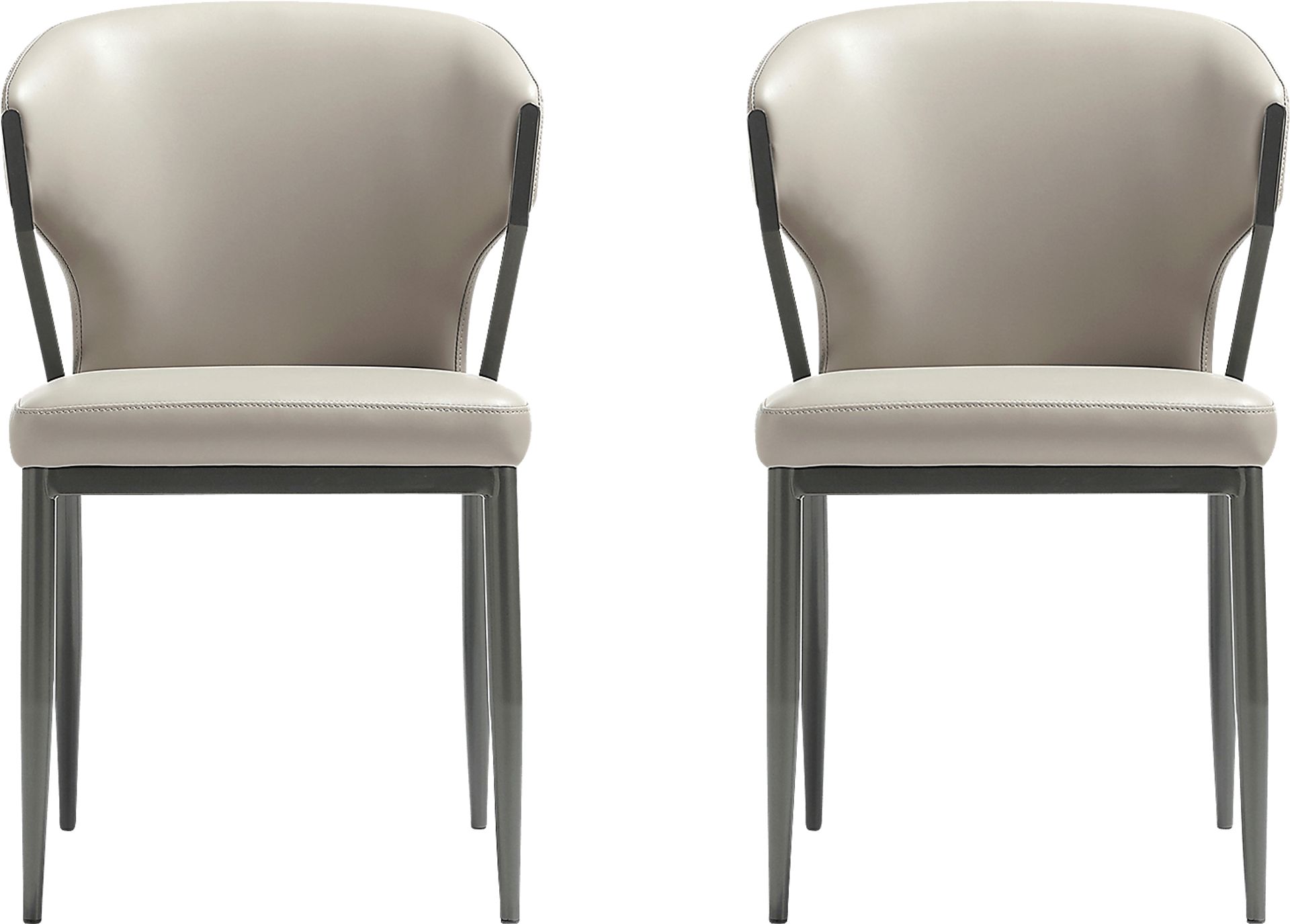 Blossompoint Light Gray Dining Chair, Set of 2 - Image 1