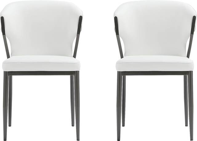 Blossompoint White Dining Chair, Set of 2 - Thumbnail - Image 1