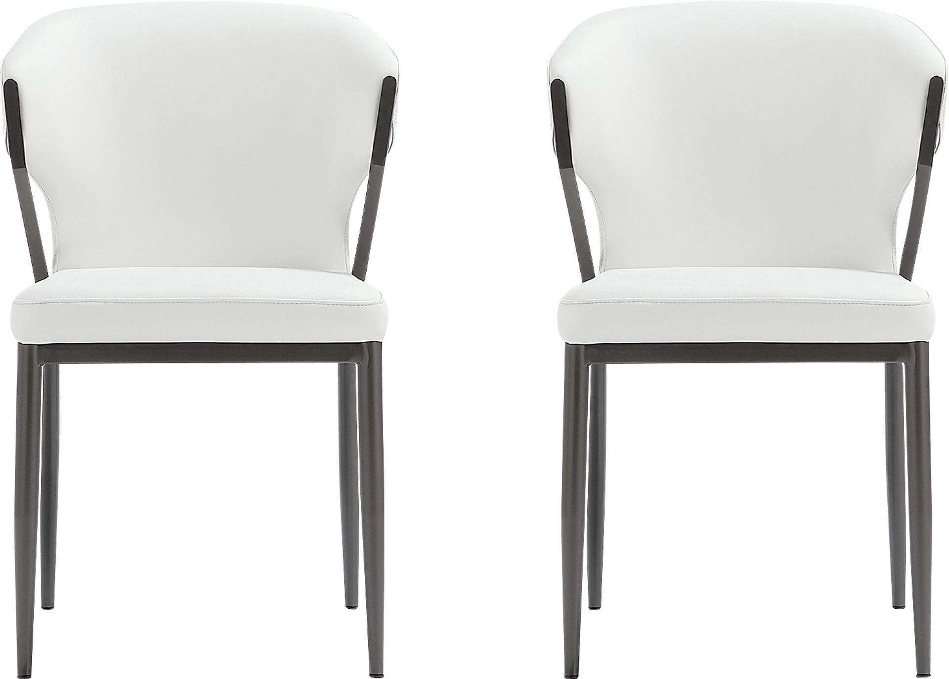 Blossompoint White Dining Chair, Set of 2 - Image 1