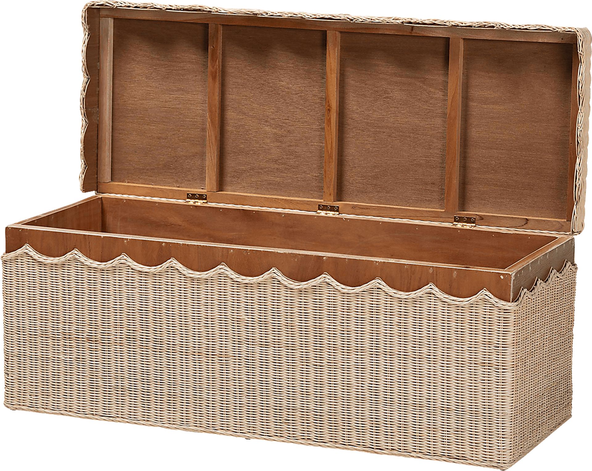 Blossomtales Brown Storage Bench - Image 7