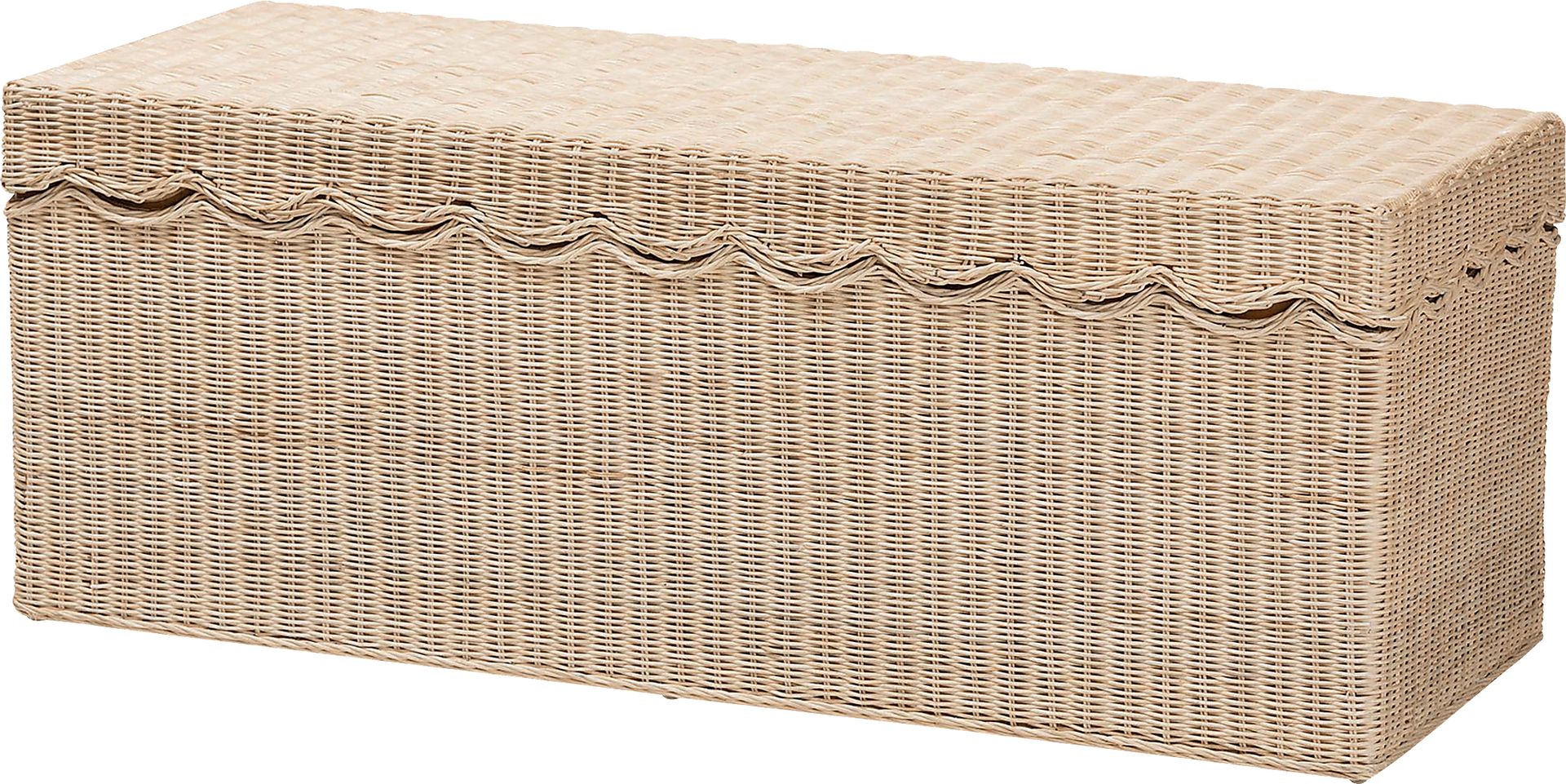 Blossomtales Brown Storage Bench - Image 8