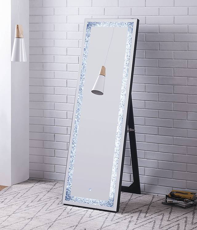 Blossomwood Silver Floor Mirror - Thumbnail - Image 2