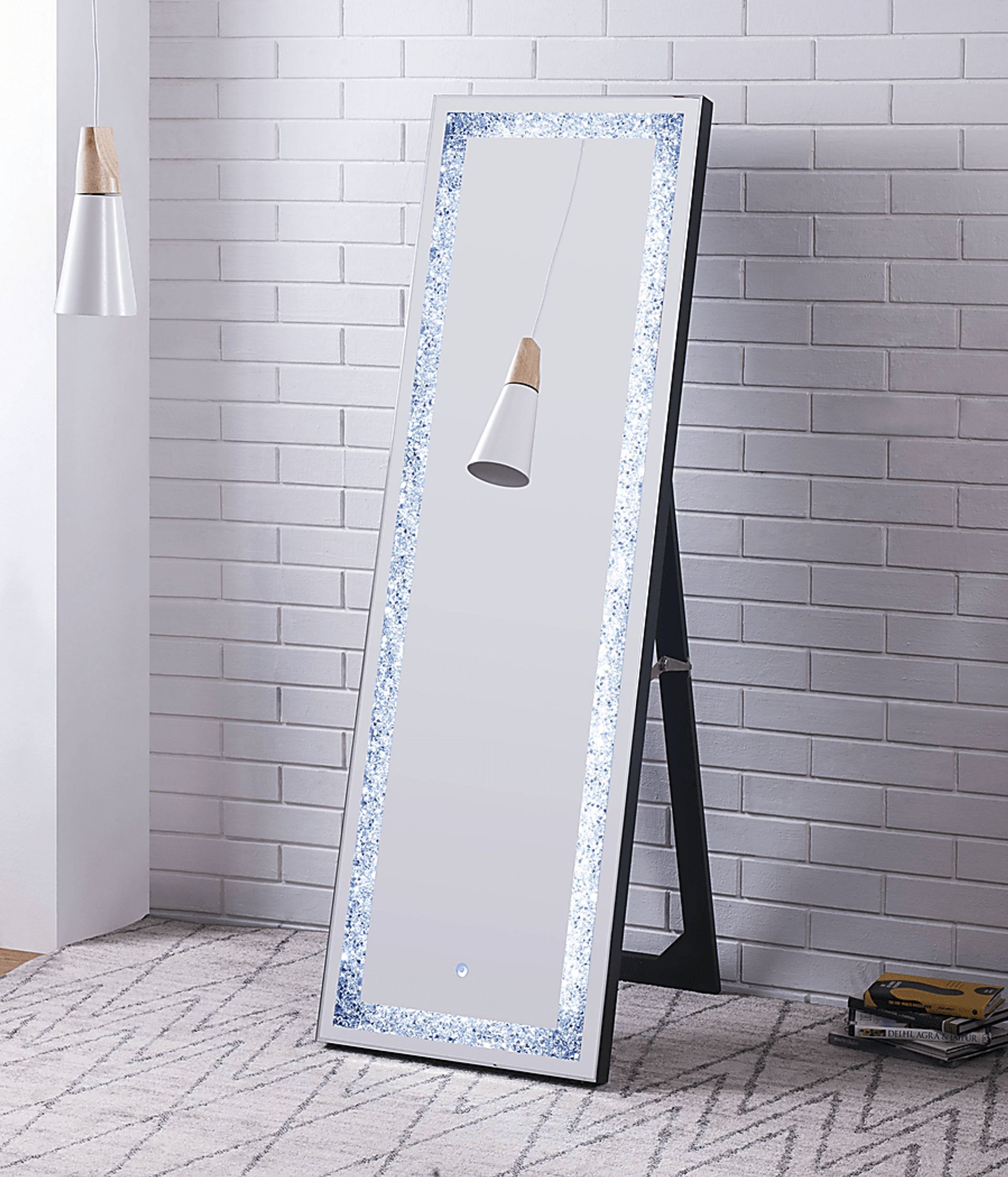 Blossomwood Silver Floor Mirror - Image 2