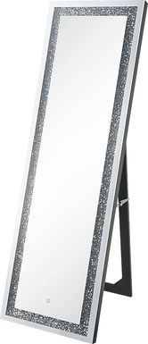 Blossomwood Silver Floor Mirror