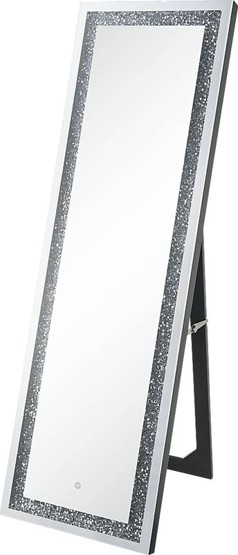 Blossomwood Silver Floor Mirror