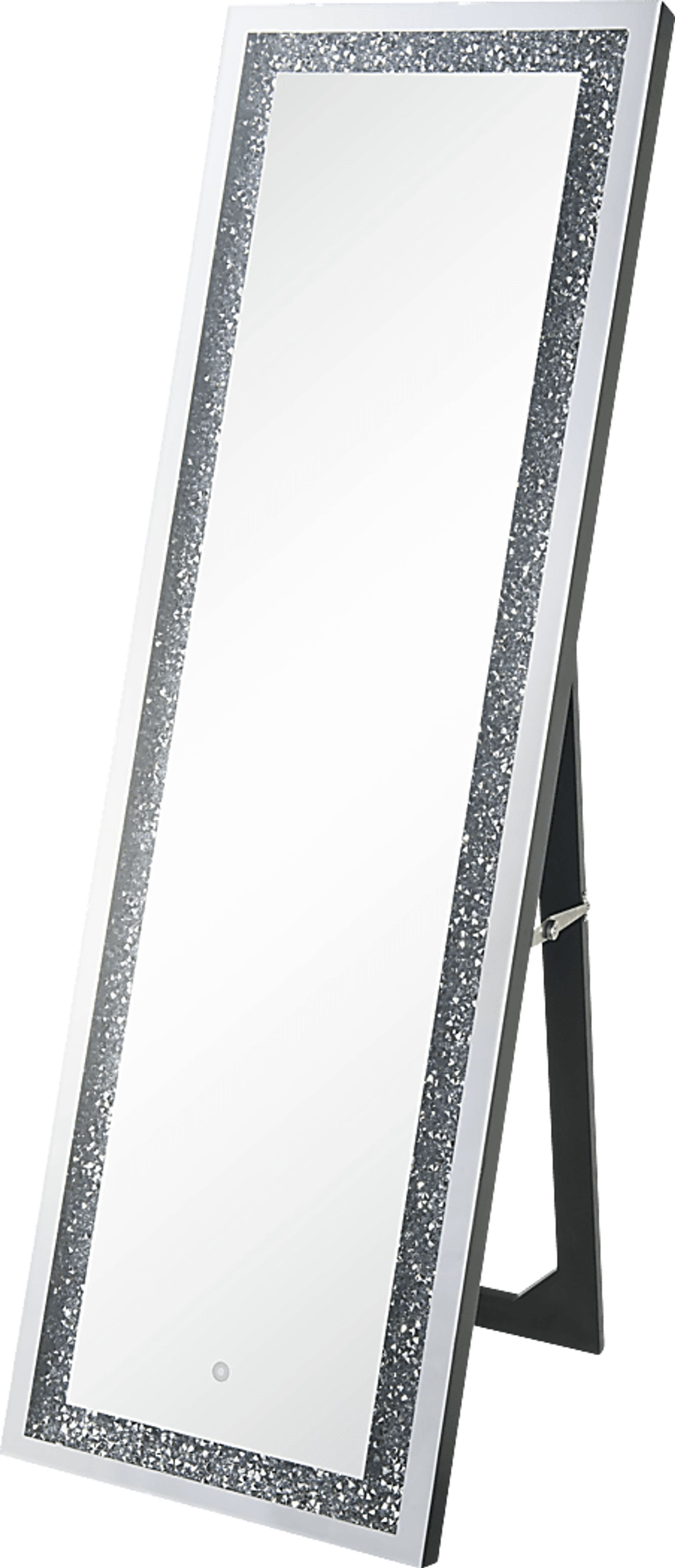 Blossomwood Silver Floor Mirror - Image 1