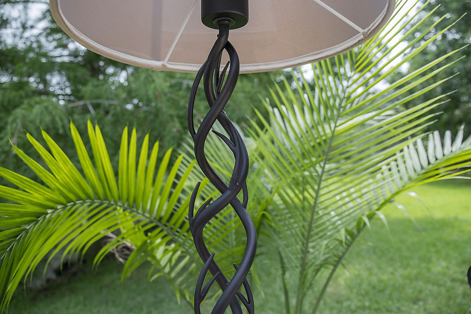 Blounts Creek Brown Outdoor Floor Lamp - Image 7