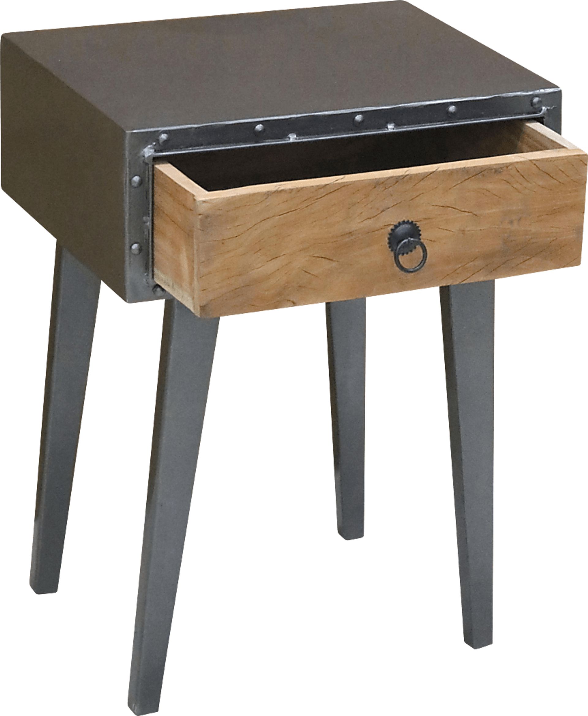 Bluepine Tan End Table - Image 2