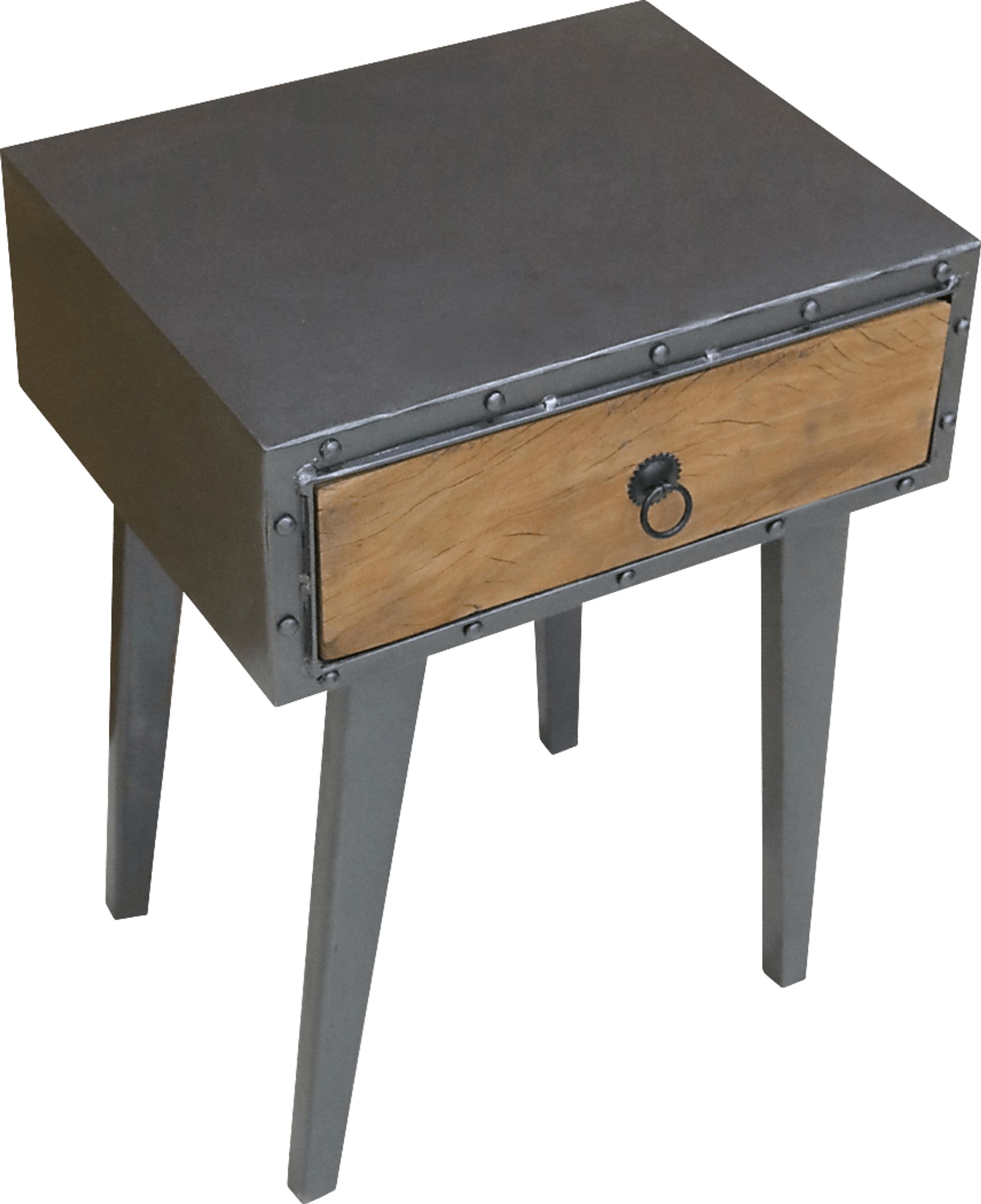 Bluepine Tan End Table - Image 3