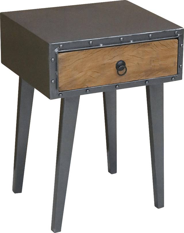 Bluepine Tan End Table - Thumbnail - Image 1