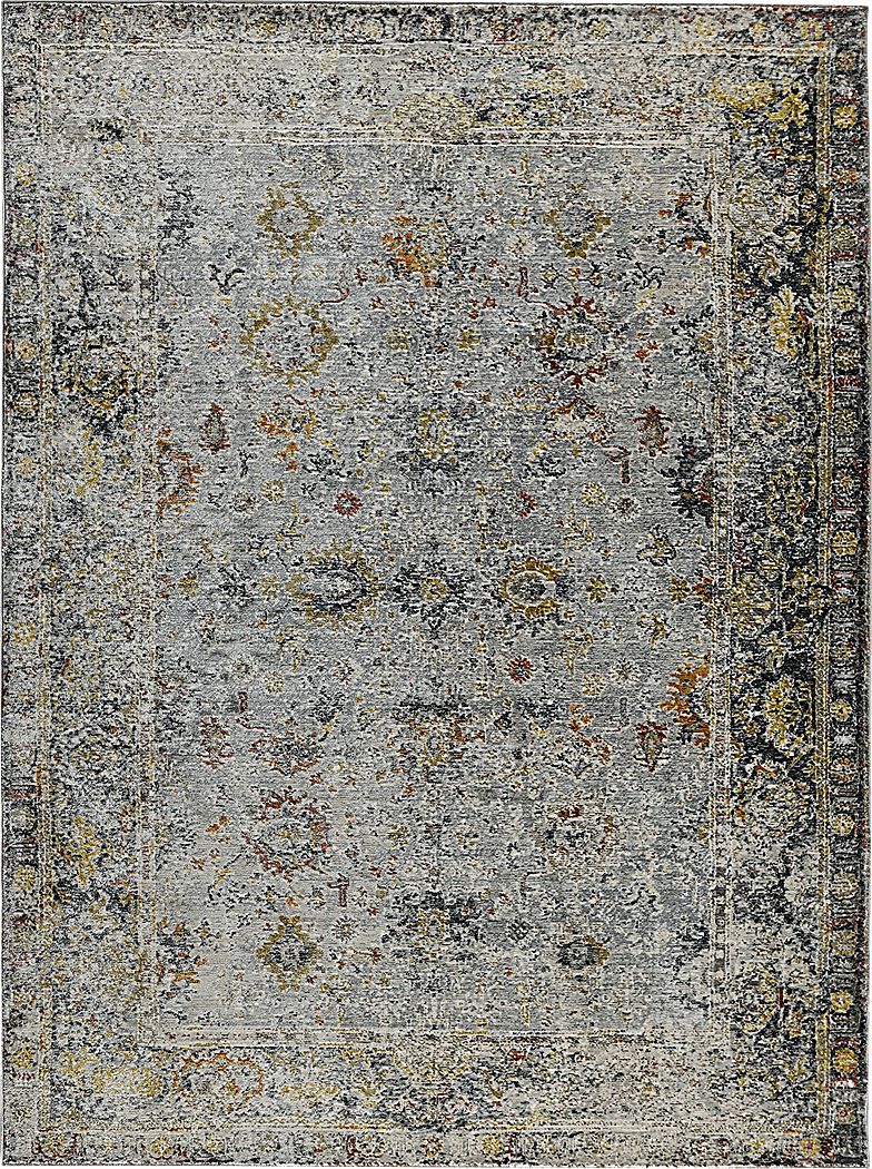 Blueriver Charcoal 5'3 x 7'10 Rug