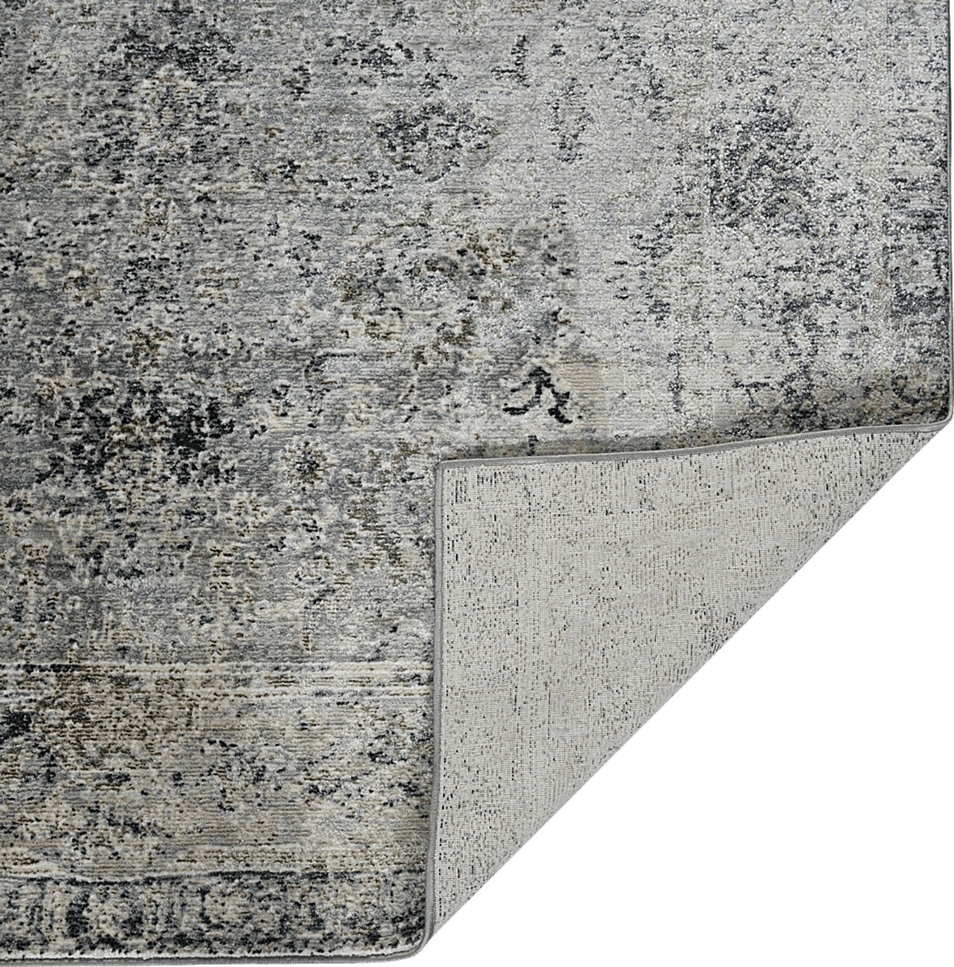 Blueriver Gray 2'6 x 7'10 Runner Rug - Image 5