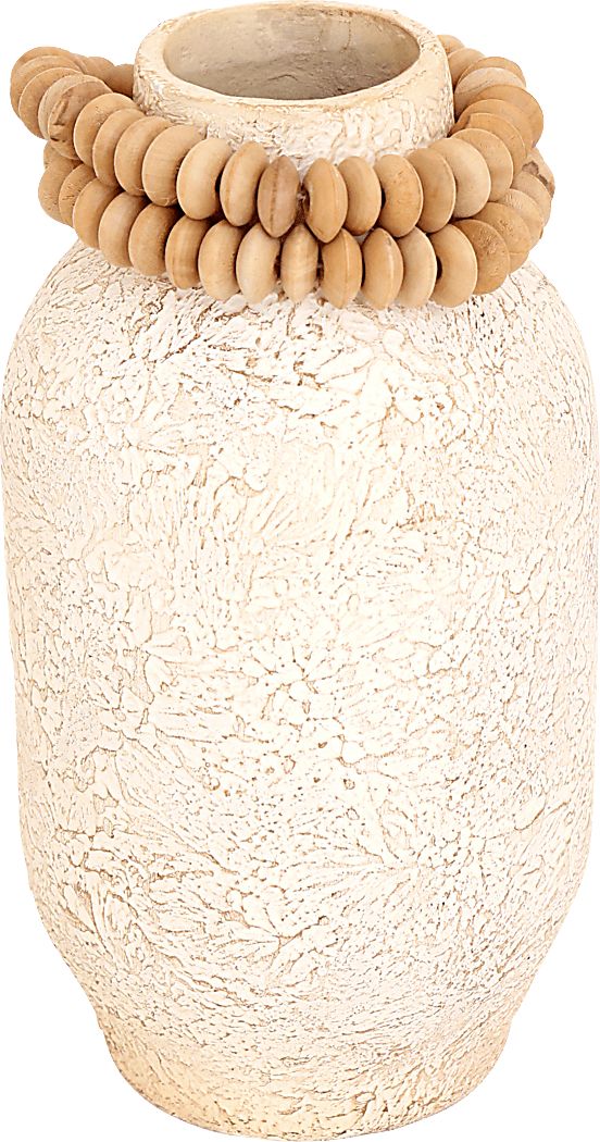 Bluesage Beige 12 in. Vase
