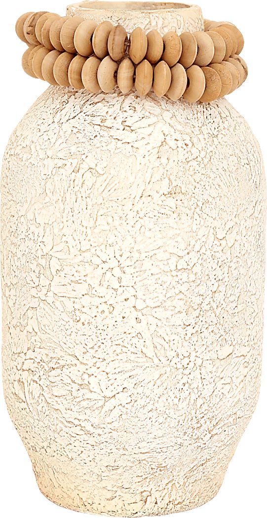 Bluesage Beige 16 in. Vase