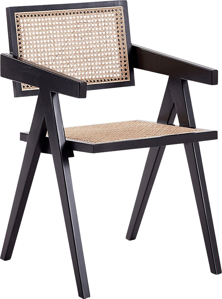 Bluesunny Black Arm Chair