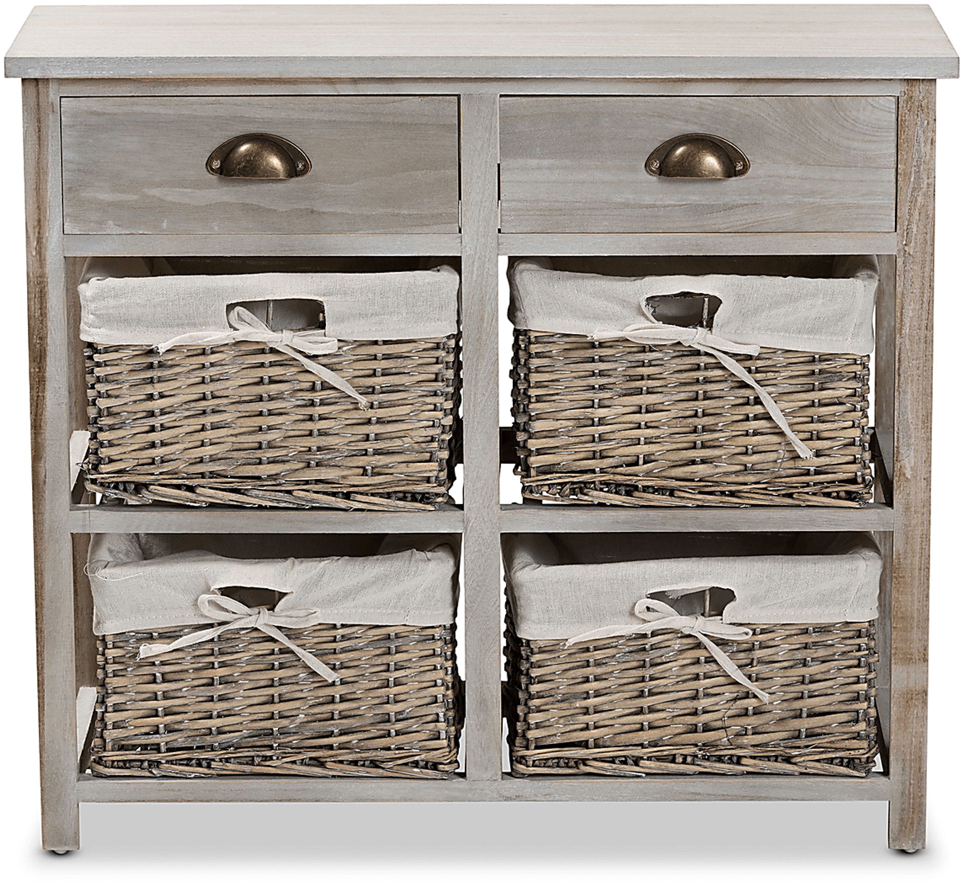 Bluffdale Gray Storage Cabinet - Image 3