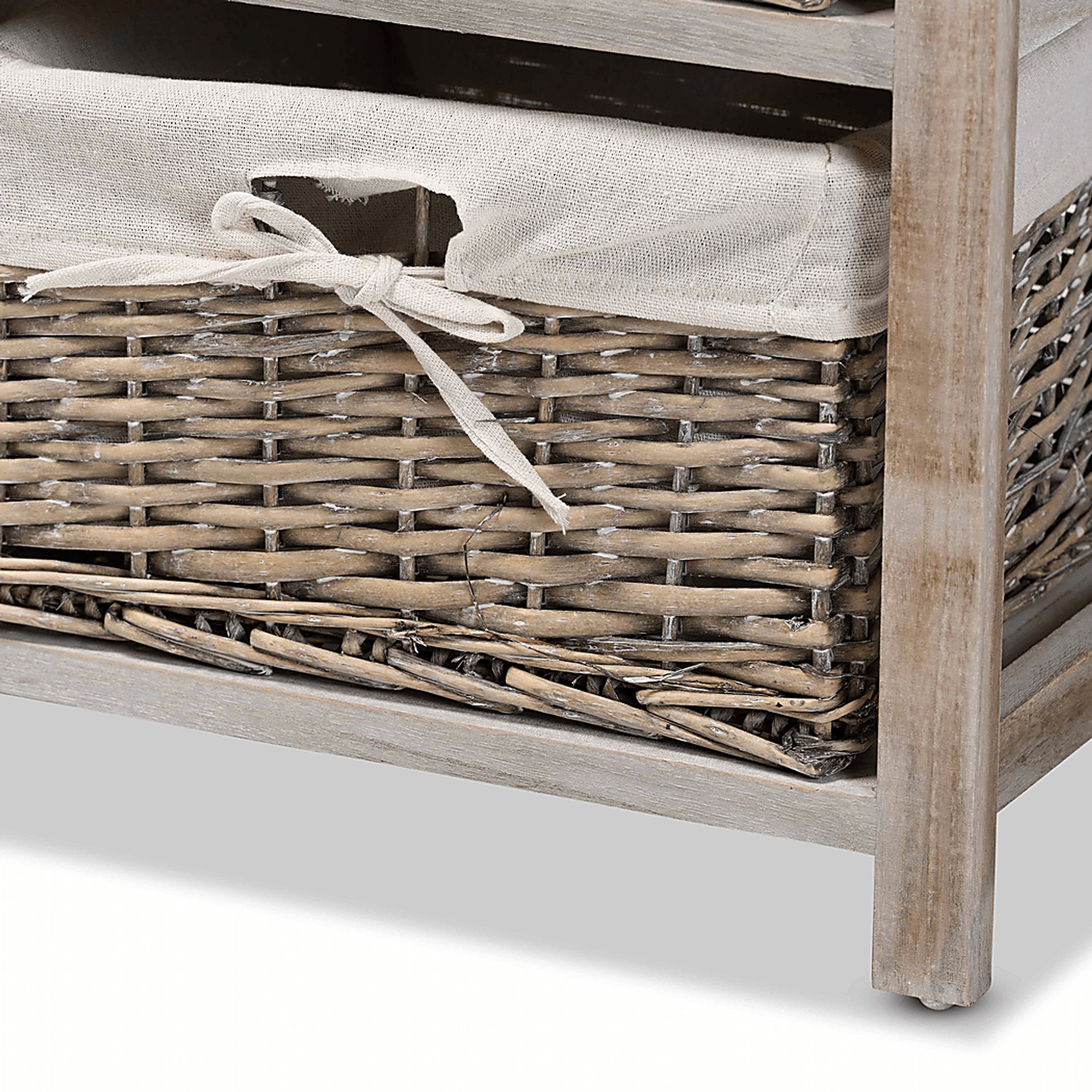 Bluffdale Gray Storage Cabinet - Image 6