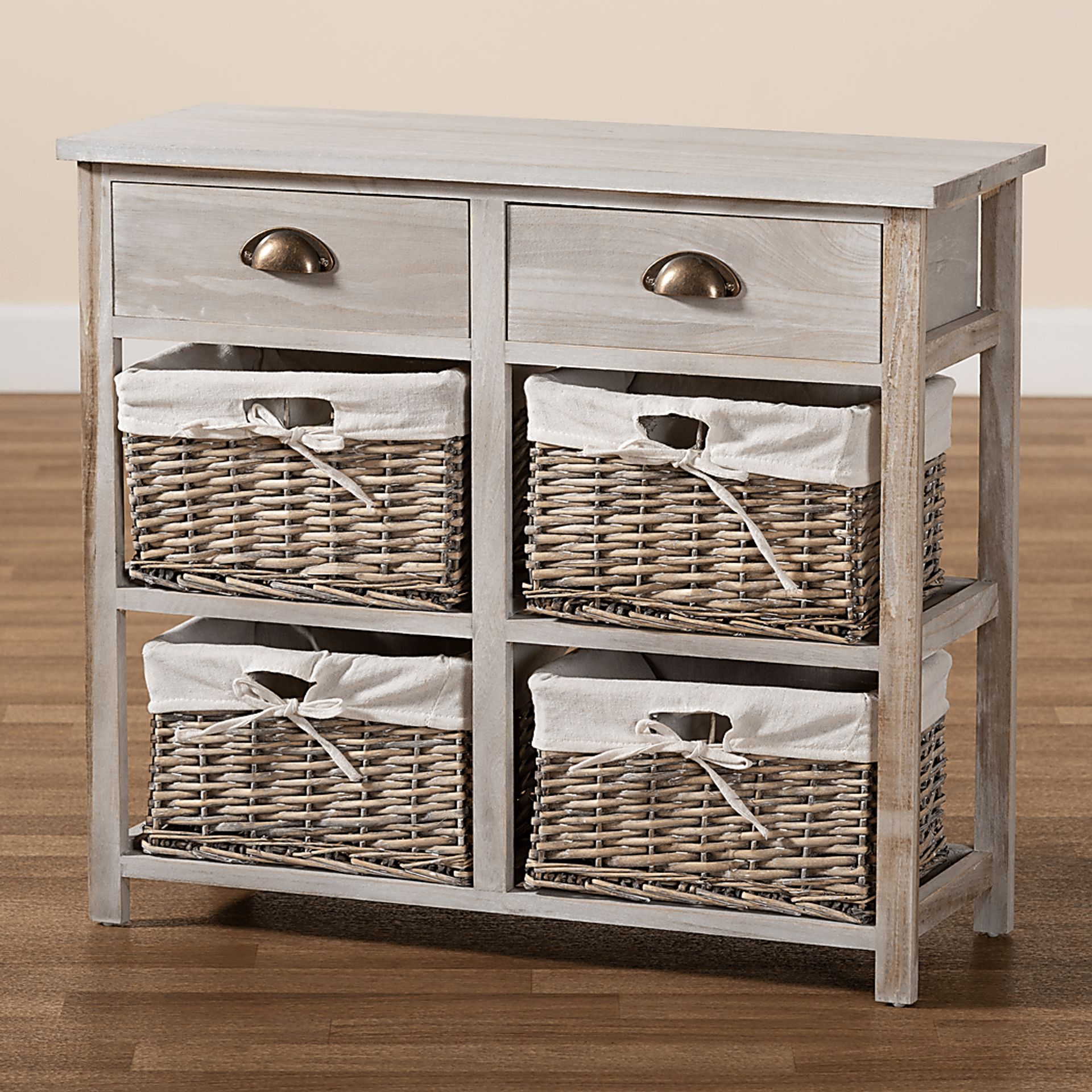 Bluffdale Gray Storage Cabinet - Image 7