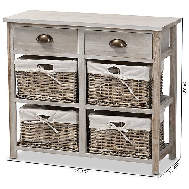 Bluffdale Gray Storage Cabinet - Thumbnail - Image 10