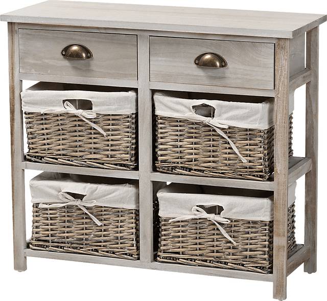 Bluffdale Gray Storage Cabinet - Thumbnail - Image 1