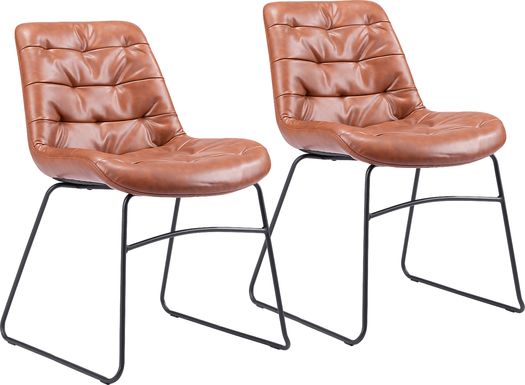 Bluffside Brown Dining Chair, Set of 2