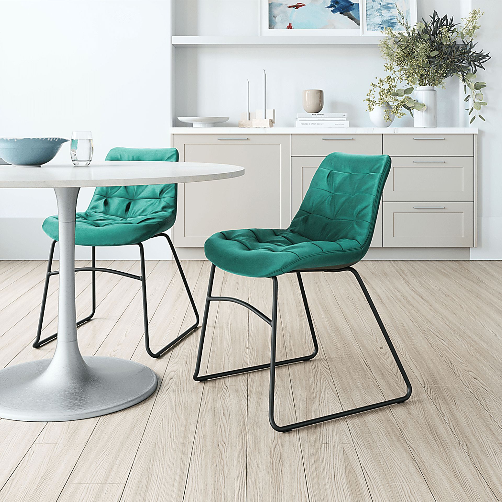 Bluffside Green Dining Chair, Set of 2 - Image 2
