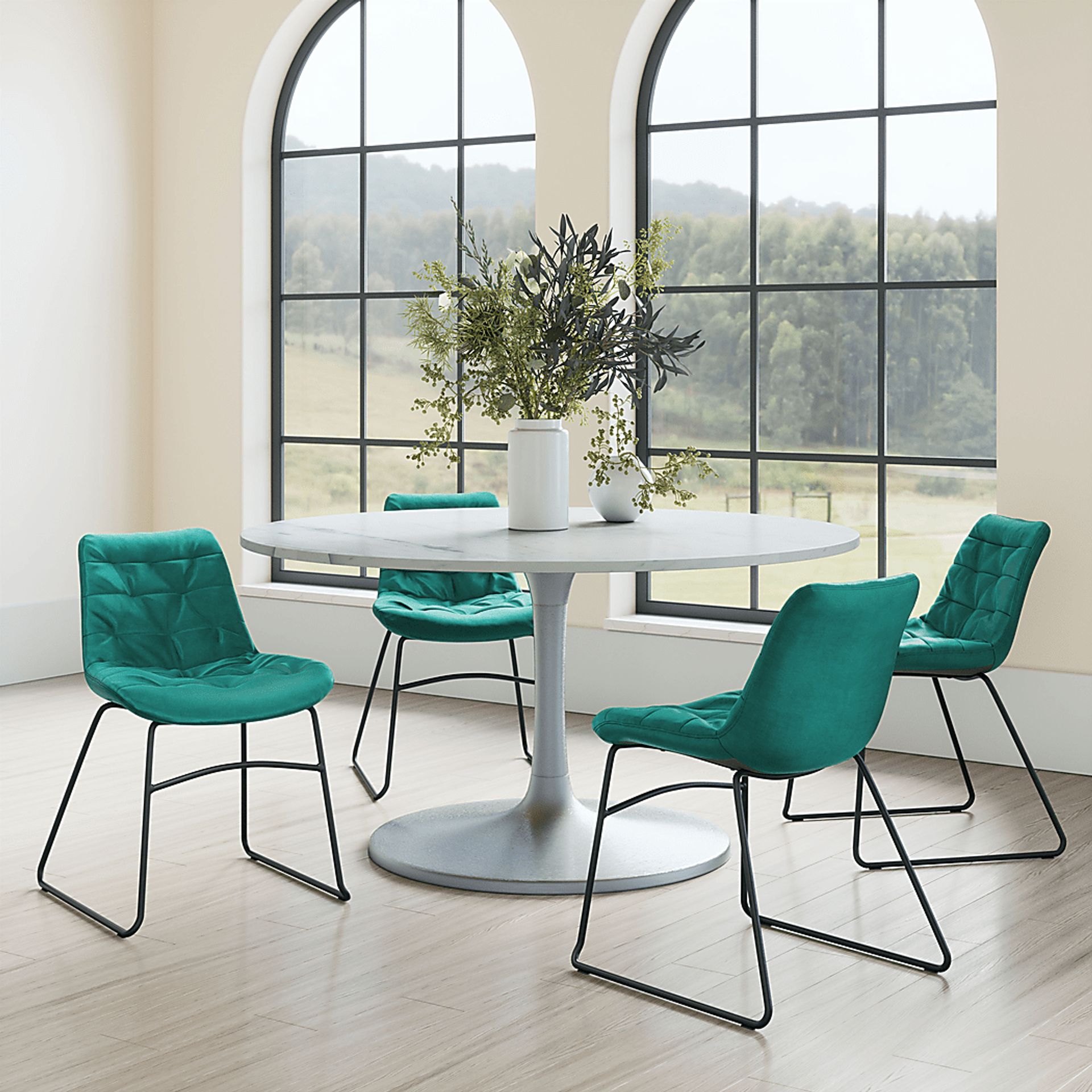 Bluffside Green Dining Chair, Set of 2 - Image 3