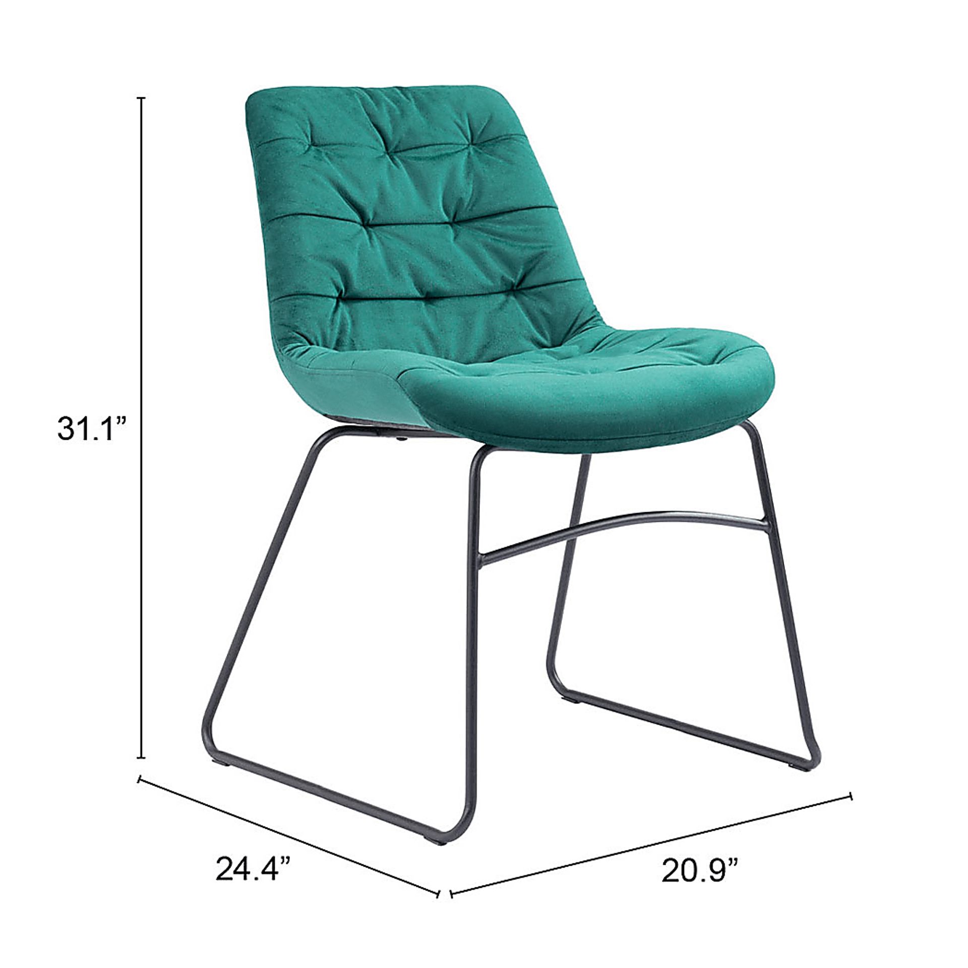 Bluffside Green Dining Chair, Set of 2 - Image 9