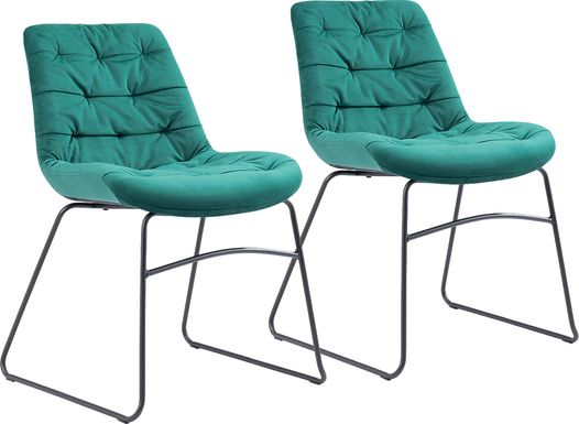 Bluffside Green Dining Chair, Set of 2