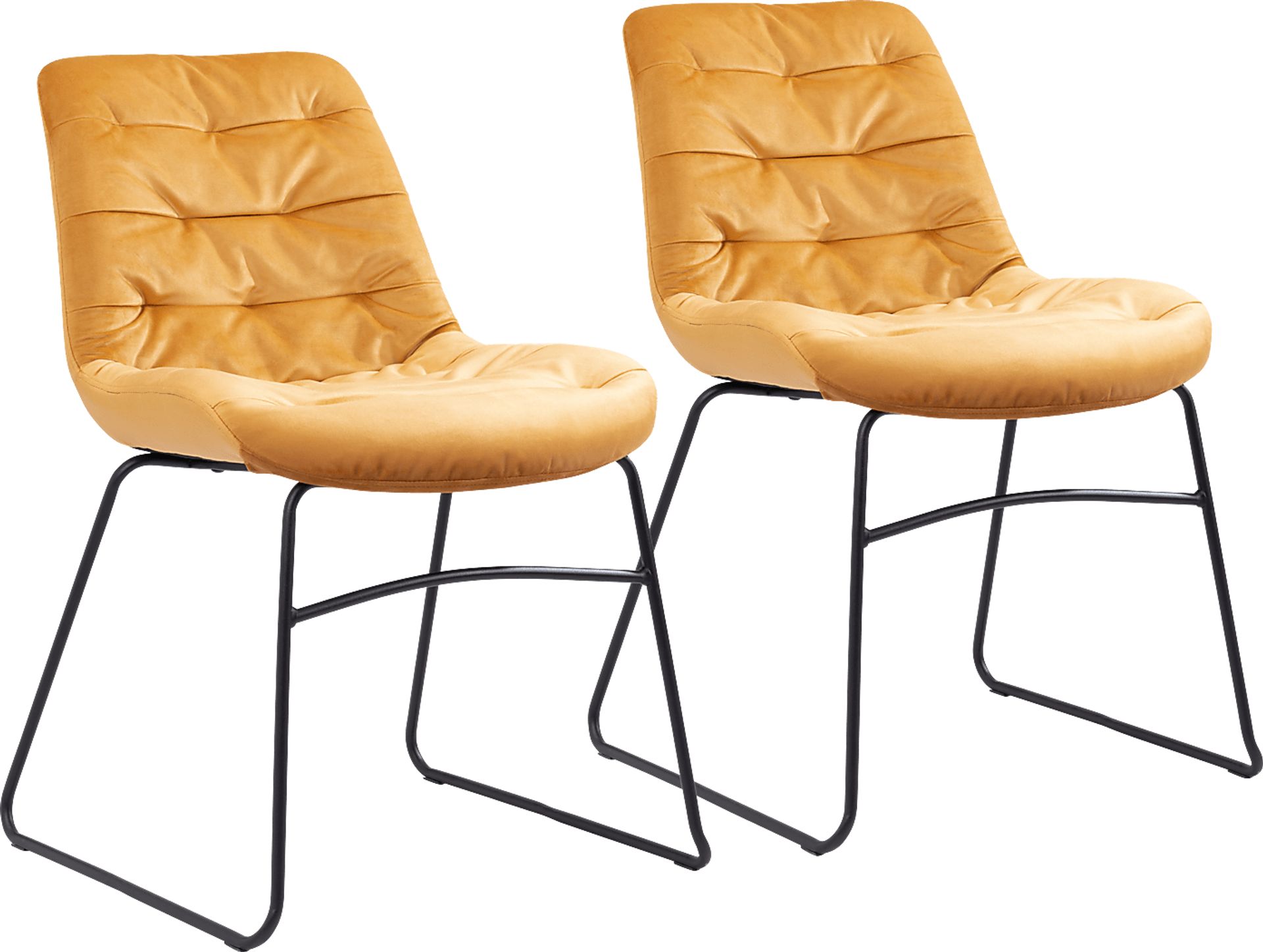 Bluffside Orange Dining Chair, Set of 2 - Image 1