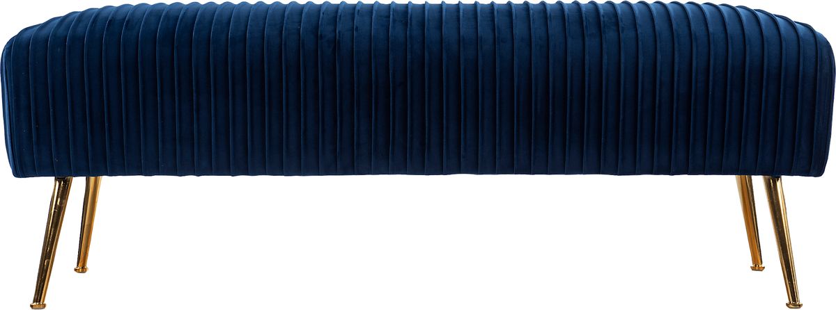 Bluffstone Blue Accent Bench | Rooms to Go