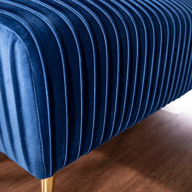 Bluffstone Blue Accent Bench - Thumbnail - Image 4