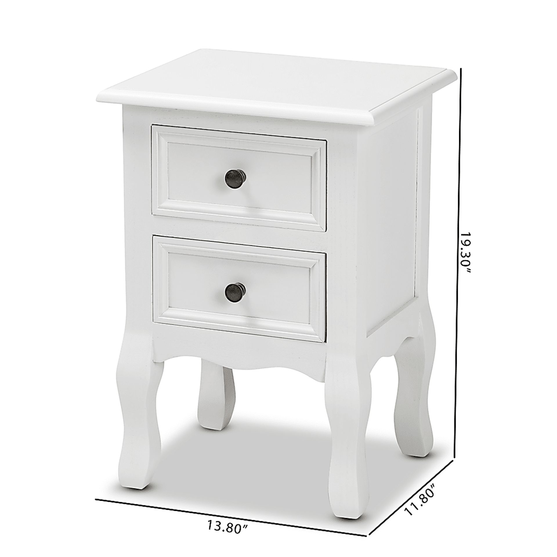 Bluitt White Nightstand - Image 10