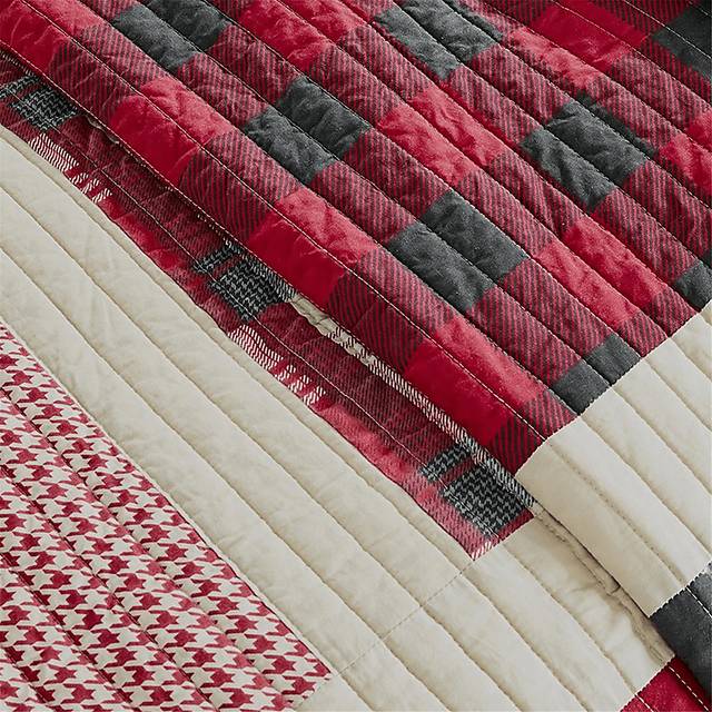 Blumentritt Red 3 Pc King/California King Quilt Set - Thumbnail - Image 3